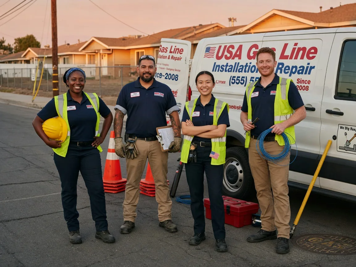 Gas Line Installation company in Coral, MI
