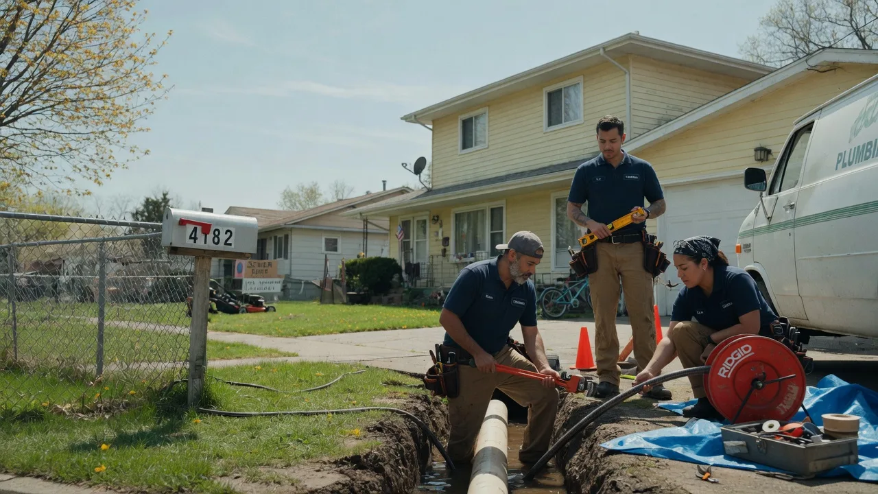 Gas Line Repair in Coral, MI near me